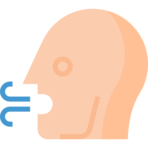 呼吸 Aphiradee (monkik) Flat icon
