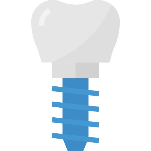 Dental implant Aphiradee (monkik) Flat icon