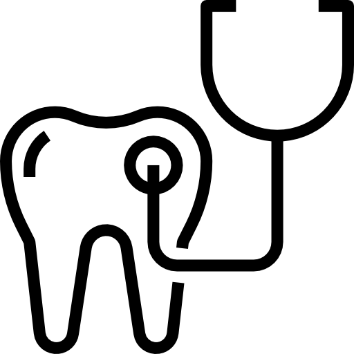 dentale Aphiradee (monkik) Lineal icona
