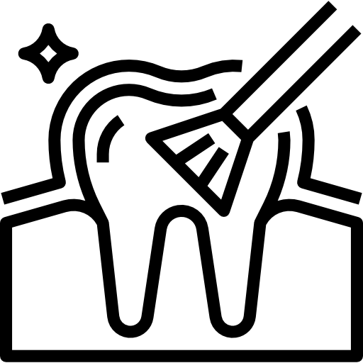diente Aphiradee (monkik) Lineal icono