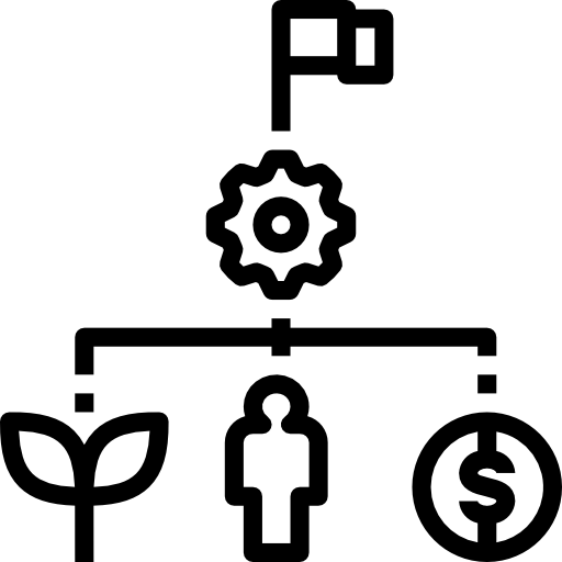資力 geotatah Lineal icon