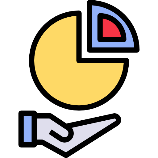 비율 geotatah Lineal Color icon
