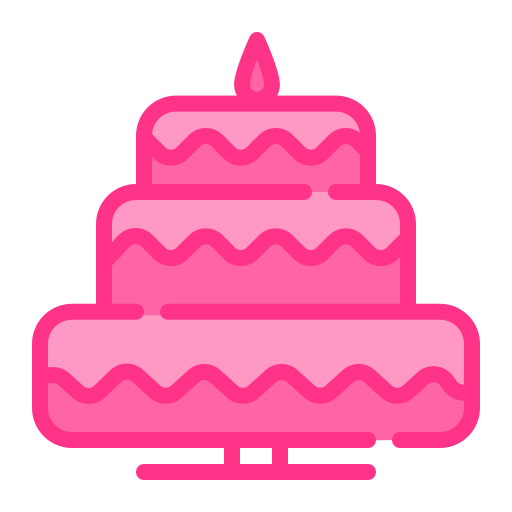 torta nuziale Generic color lineal-color icona