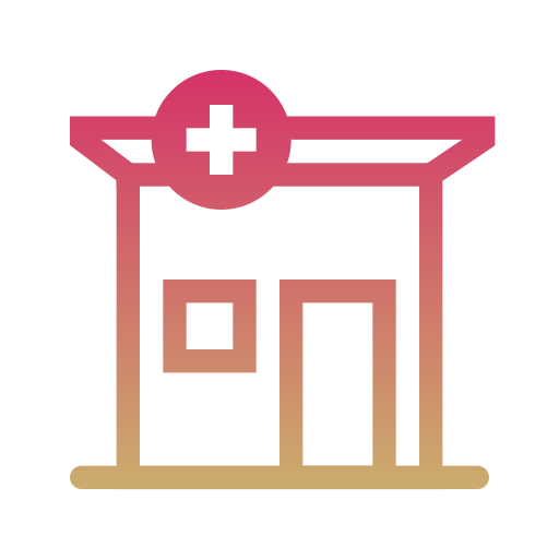 Clinic Generic gradient outline icon