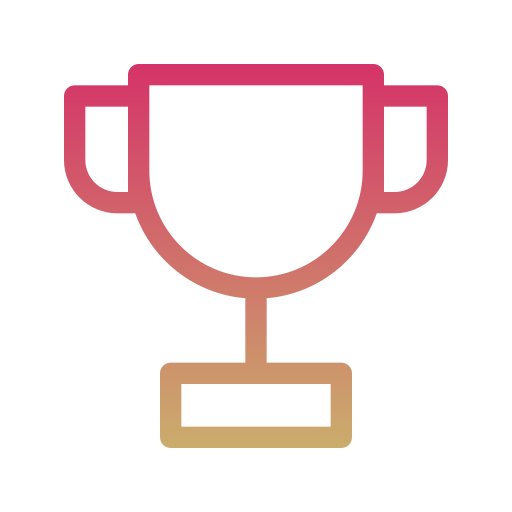 Award Generic gradient outline icon