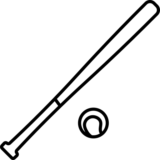 야구 Generic black outline icon