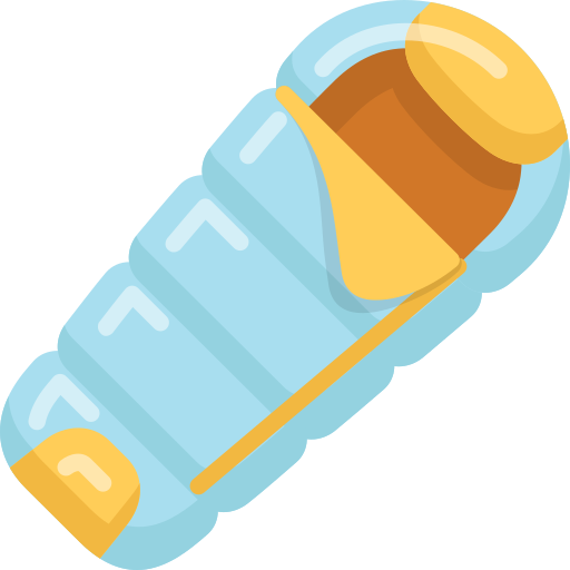 Sleeping Bag Generic color fill icon