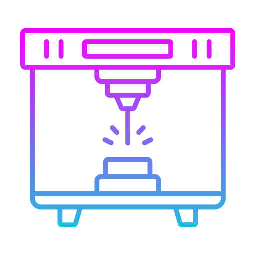 레이저 절단기 Generic gradient outline icon