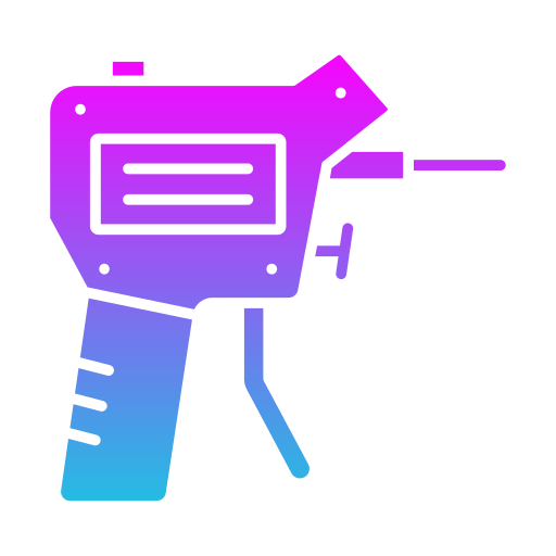 lock pick-pistool Generic gradient fill icoon