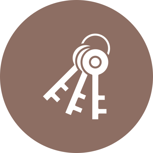 key set Generic color fill icon