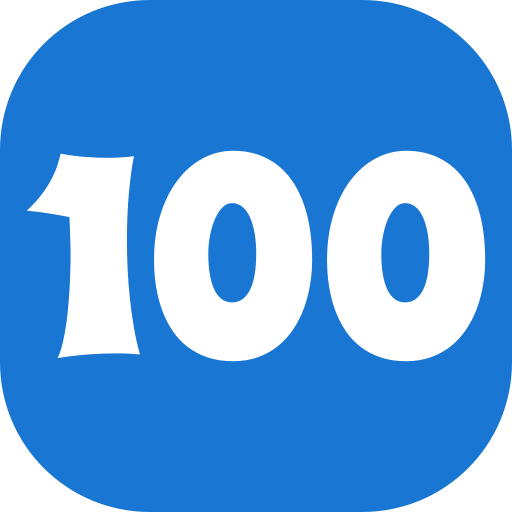 100 Generic color fill icon