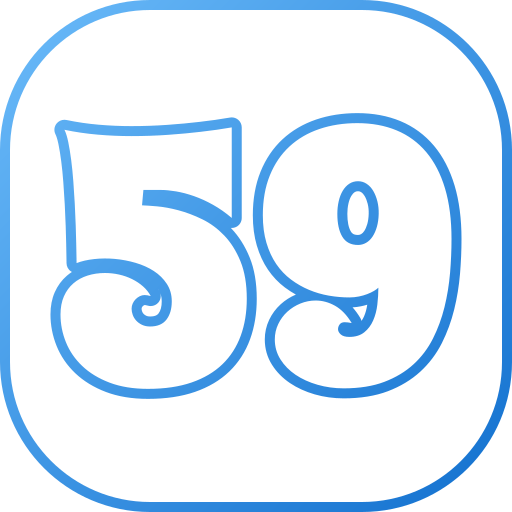 59 Generic gradient outline icoon