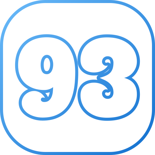 93 Generic gradient outline ikona