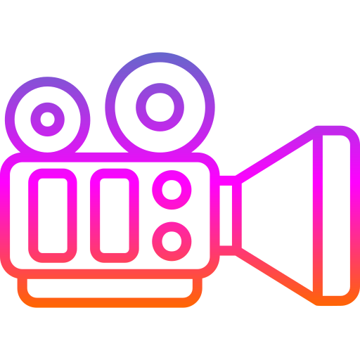 Film camera Generic gradient outline icon