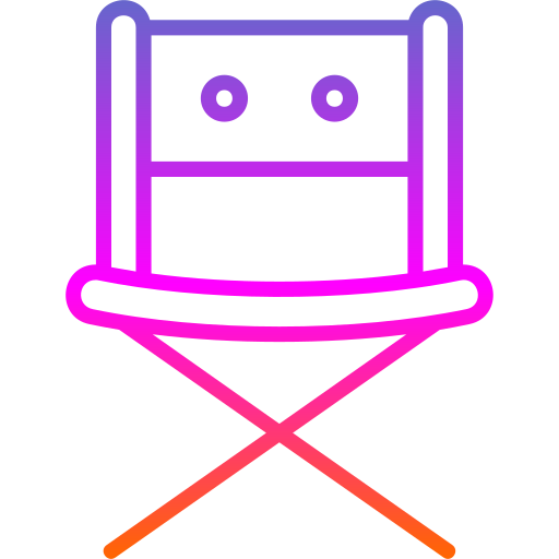 Director chair Generic gradient outline icon