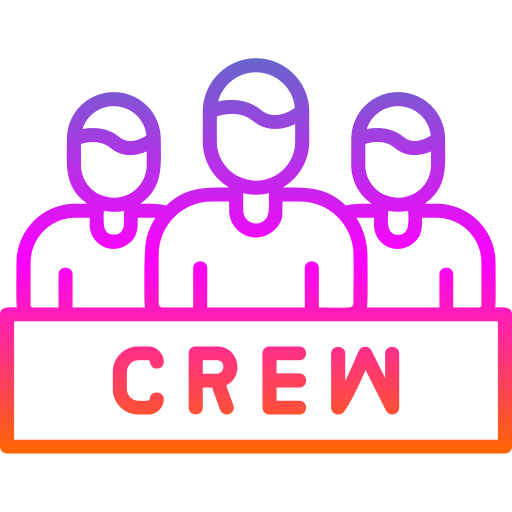 Crew Generic gradient outline icon