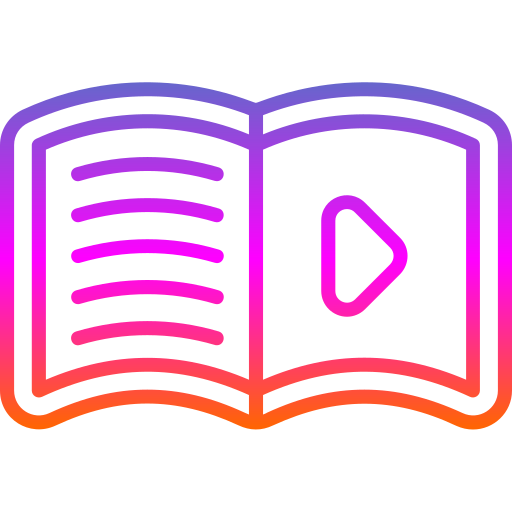 Chapter Generic gradient outline icon