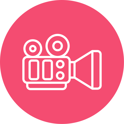 filmkamera Generic color fill icon