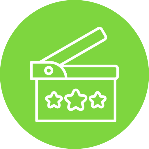 Film review Generic color fill icon