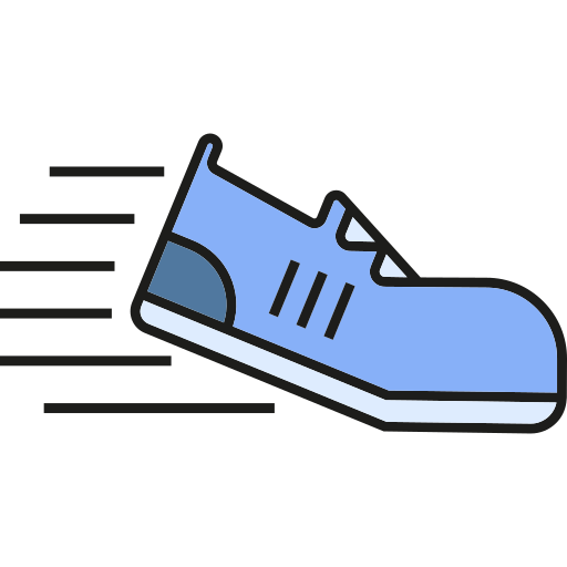 Беговая обувь Generic color lineal-color иконка