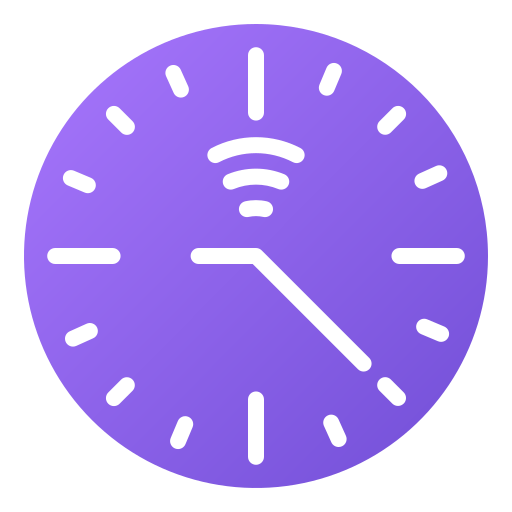 Clock Generic gradient fill icon