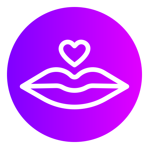 Kiss Generic gradient fill icon