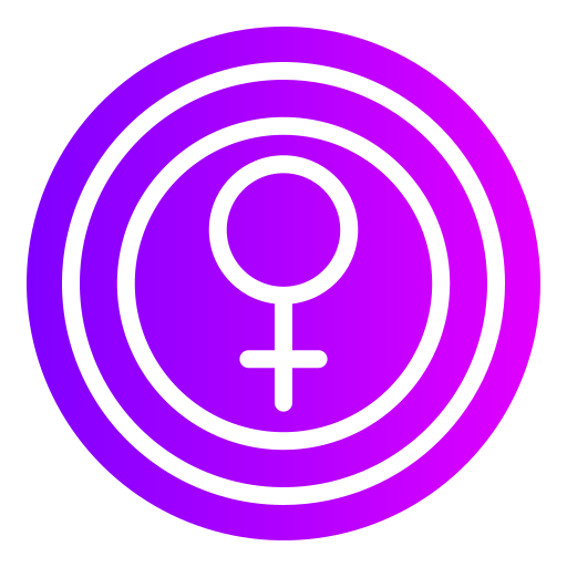 dzień kobiet Generic gradient fill ikona