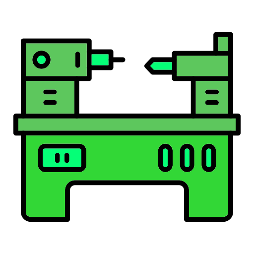 Lathe Generic color lineal-color icon