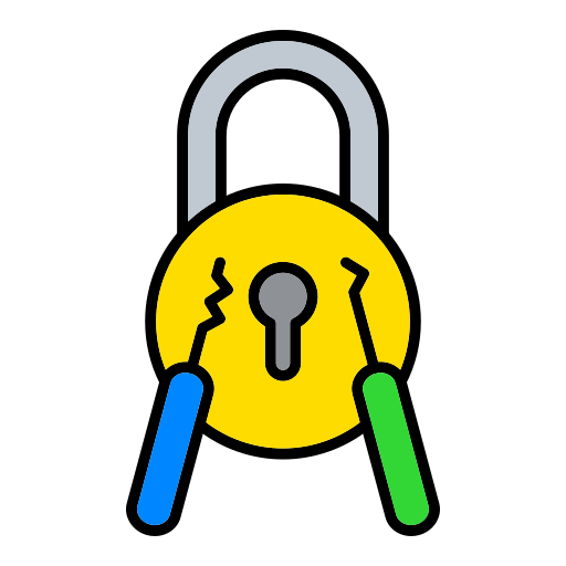 lockpick Generic color lineal-color icon