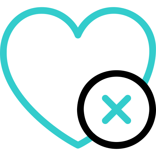 Heart Basic Accent Outline icon