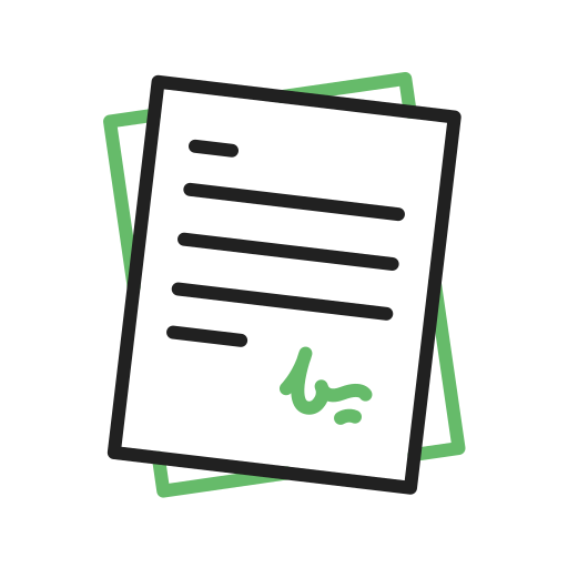 Paperwork Generic color outline icon