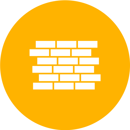 mur de briques Generic color fill Icône