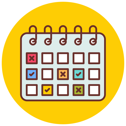 Calendar Generic color lineal-color icon