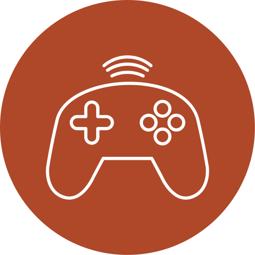 Game controller Generic color fill icon