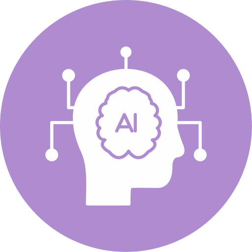 Artificial intelligence Generic color fill icon