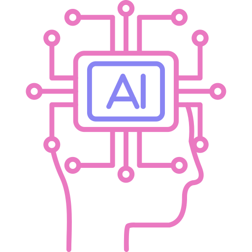 intelligenza artificiale Generic color outline icona