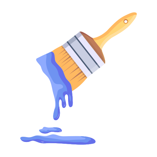 Paint brush Generic color fill icon