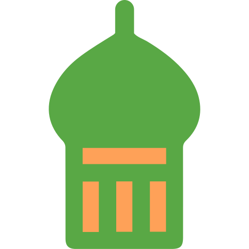 minaret Generic color fill ikona