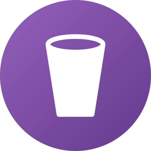 Glass of water Generic gradient fill icon