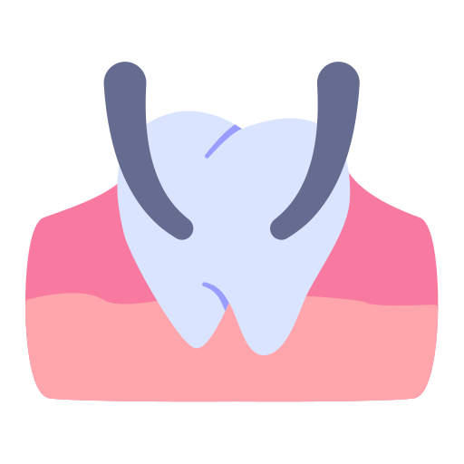 Teeth Generic color fill icon