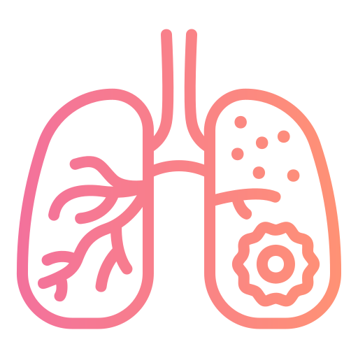 câncer de pulmão Generic gradient outline Ícone
