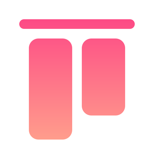 整列 Generic gradient fill icon