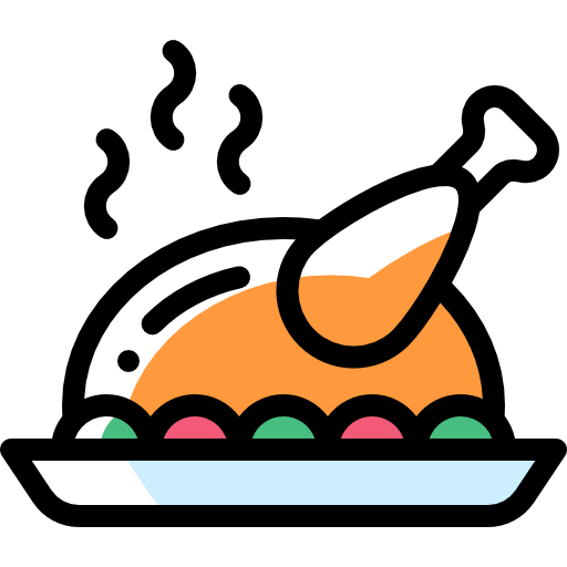 鶏 Detailed Rounded Color Omission icon
