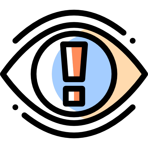 경보 Detailed Rounded Color Omission icon