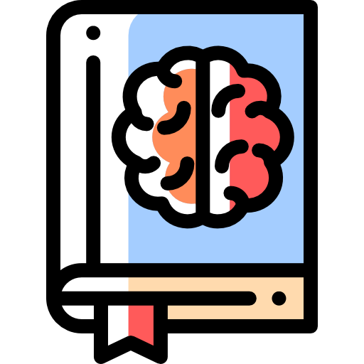 Psychology Detailed Rounded Color Omission icon