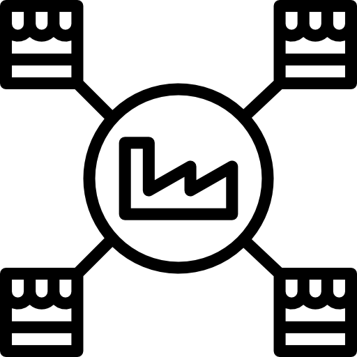 분포 geotatah Lineal icon