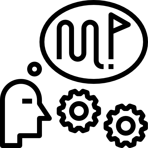 plan geotatah Lineal icono