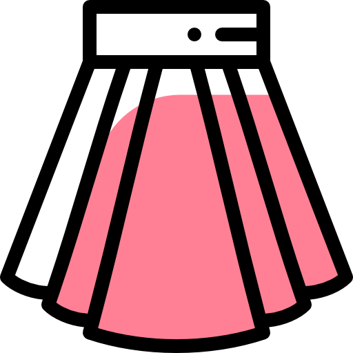 Skirt Detailed Rounded Color Omission icon