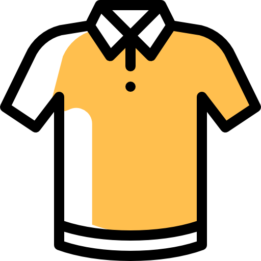 ポロシャツ Detailed Rounded Color Omission icon