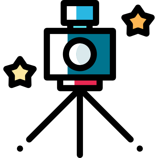 fotoapparat Detailed Rounded Color Omission icon